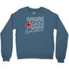 safety first drink with a nurse Crewneck Sweatshirt