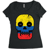 colombia till i die Women's Triblend Scoop T-shirt