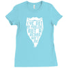 i've got 99 problems but a beard ain't one Ladies Fitted T-Shirt