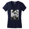 15 temmuz cizim Women's V-Neck T-Shirt