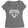diamond Women's Triblend Scoop T-shirt