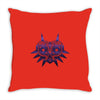 Majoras Mask Throw Pillow