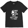 Who the Fook Is That Guy, McGregor VS Alvarez V-Neck Tee