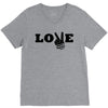 love peace V-Neck Tee