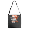 devoted boxer Adjustable Strap Totes