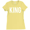 king Ladies Fitted T-Shirt