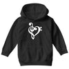 musik notes Youth Hoodie