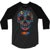 loco coco skul 3/4 Sleeve Shirt