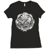 prepare for the future white Ladies Fitted T-Shirt