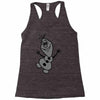 olaf frozen disney cartoon Racerback Tank