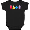 chemistry shot glasses Baby Bodysuit