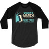 Women's March New York 3/4 Sleeve Shirt