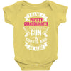 I Have A Pretty Granddaughter Gun A Shovel And An Alibi Baby Bodysuit
