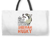 This Girl Loves Siberian Husky Weekender Totes