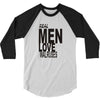 real men love walrus funny 3/4 Sleeve Shirt