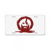 Kratos License Plate
