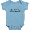 mountains tee Baby Onesie