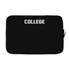 college Laptop sleeve