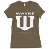 wayne enterprises batman caped crusader Ladies Fitted T-Shirt