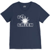go green V-Neck Tee