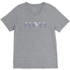 Moon Phases V-Neck Tee