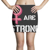 Women's March We Are Strong Mini Skirts