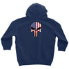 skull u.s.a. back Youth Hoodie