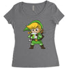 blowing bits Women's Triblend Scoop T-shirt