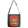 king red Adjustable Strap Totes