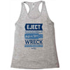 eject yourself Racerback Tank