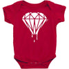 dripping diamond logo Baby Bodysuit