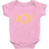 gold fish Baby Bodysuit