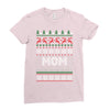 ugly christmas mom Ladies Fitted T-Shirt