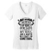 I Am A May Woman Women's V-Neck T-Shirt