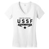 United States Ussf Space Force Women's V-Neck T-Shirt