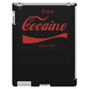 enjoy cocaine funny gray iPad 3 and 4 Case