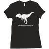 megalosaurus dinosaur Ladies Fitted T-Shirt