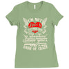 i'm not just a tattooed mom i,m a big cup Ladies Fitted T-Shirt