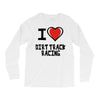 i love dirt track racing Long Sleeve Shirts