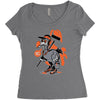 cherry hill Women's Triblend Scoop T-shirt