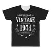 original parts vintage established 1974 perfectly aged All Over Men's T-shirt