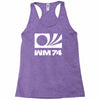 wm 74 germany world cup 1974 retro football Racerback Tank
