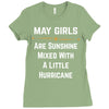 May Girls Ladies Fitted T-Shirt