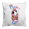 pixie girl Throw Pillow