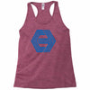 action film logo cannon Racerback Tank