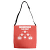 engineering flow chart Adjustable Strap Totes