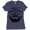 mens grandads bearded Ladies Fitted T-Shirt