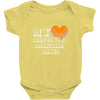 my heart basketball Baby Onesie
