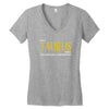 It's A Taurus Thing Women's V-Neck T-Shirt
