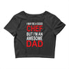 awesome chef dad Crop Top